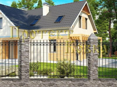 Кованый забор ОСТ 15-01