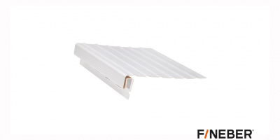 J-профиль с фаской для сайдинга белый