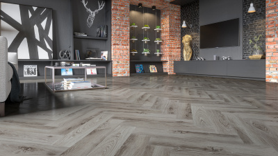 Кварцевый ламинат Fargo Parquet 33-385-2 Дуб Скальный