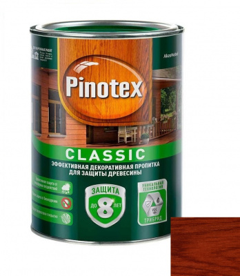 Pinotex Classic "Красное дерево" 1л