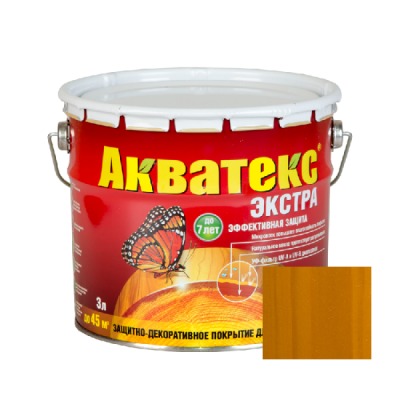 Акватекс Экстра "Дуб" 3 л. Акватекс Экстра "Дуб" 3 л.