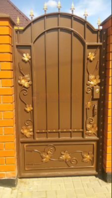 Кованые калитки Дворянская лоза