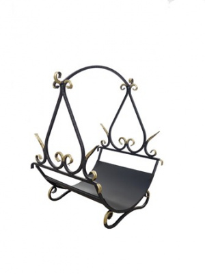 Кованая дровница №8