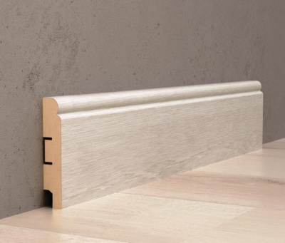 Плинтус Decomaster Дуб Анталия 2400х80х16 мм (Artiva)