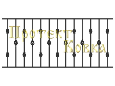 Кованые перила №16