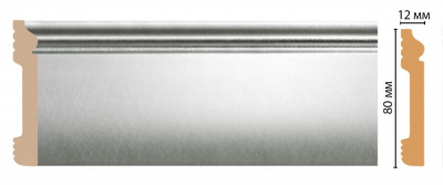 Плинтус Decomaster D005-375 2,4 м (80x13*2400)