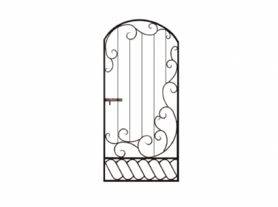 Калитка к кованым воротам №10 "Афродита"