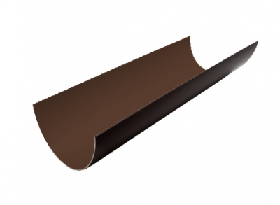 Желоб водосточный Fineber 120мм (коричневый) Желоб водосточный Fineber 120мм (коричневый)