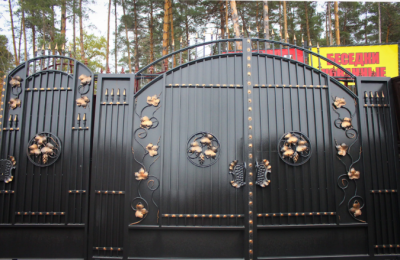 Кованые ворота Купеческие