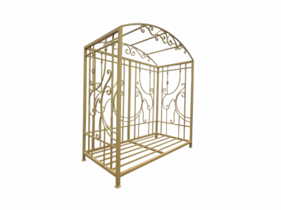 Кованая дровница №10