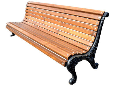 Скамейка чугунная С01 антивандальная Скамейка чугунная С01 антивандальная