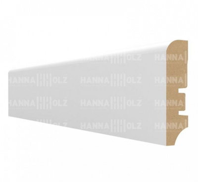 Плинтус Hannahholz 60-402 2,4 м (Белый)