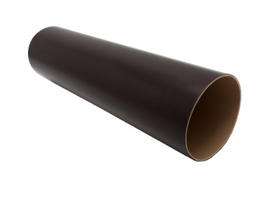 Труба водосточная Fineber 80мм (коричневый)
