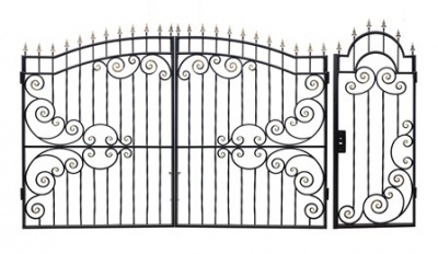 Калитка к кованым воротам №53