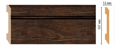 Плинтус Decomaster D105-966 2,4 м (107x12*2400)