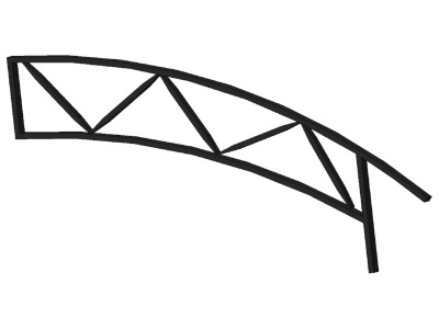 Полуферма №1 (1650х40х870)