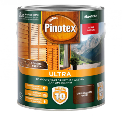 Pinotex Ultra (ореховое дерево) 2,7л