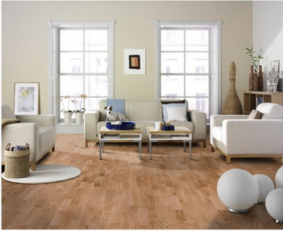 Паркетная доска Tarkett Salsa Дуб Премиум трехполосная