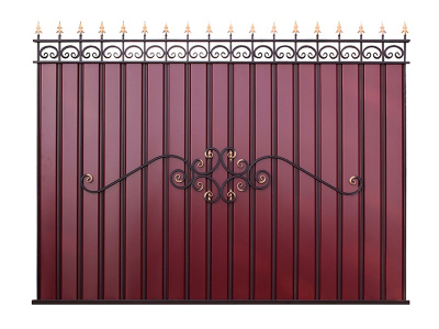 Кованый забор секция КП-15.1 Кованый забор секция КП-15.1
