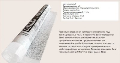 Подложка Solid Композитная рулон 3 мм