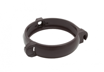 Хомут трубы Fineber 80мм (коричневый)