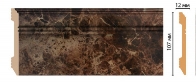 Плинтус Decomaster D105-713 2,4 м (107x12*2400)