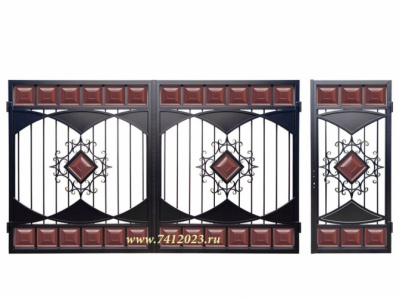 Калитка к филенчатым воротам №60