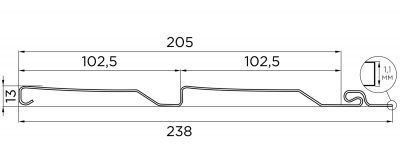 Сайдинг Fineber Standart Сакура Сайдинг Fineber Standart Сакура
