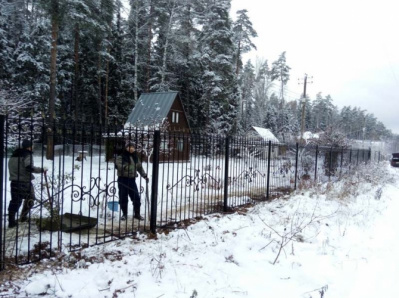 Кованый забор секция КА-15.6