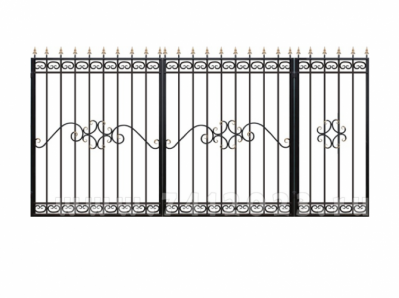 Калитка к кованым воротам №20 "Рандеву"