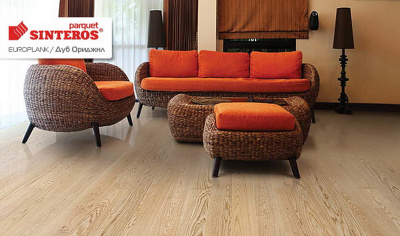 Паркетная доска Sommer Europlank Дуб Ориджинал Однополосная