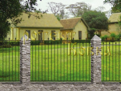 Кованый забор Базовый №3