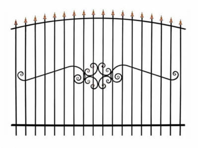 Кованый забор секция КА-15.3