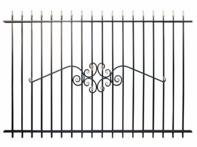 Кованый забор секция К-15.1