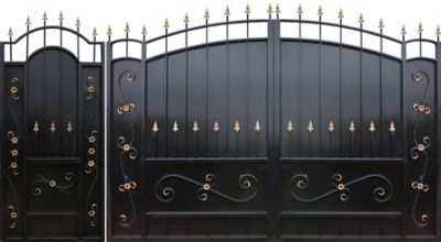 Калитка к кованым воротам №15 "Самурай"