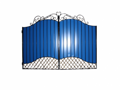 Ворота кованые №22/1