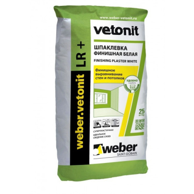 Шпаклевка гипсовая Vetonit LR+ (22кг)
